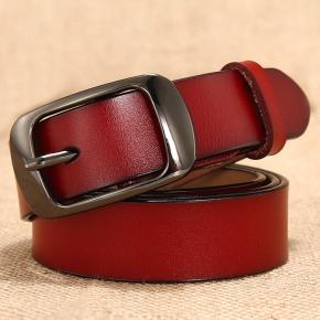 30mm wide womens genuine leather belts